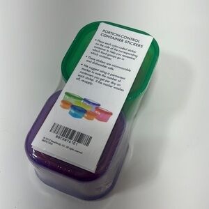 Portion control containers